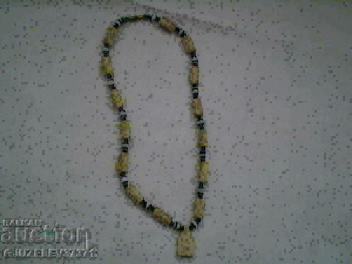 primitive necklace bone necklace - 6 primitive necklace bone necklace - 6