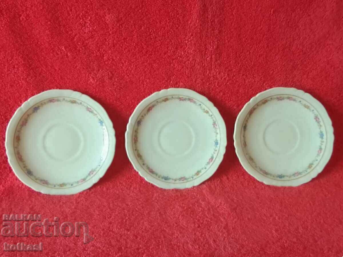 Delivery of Three Old Double Moka Sets for Coffee Cups and Saucers, Bareuther