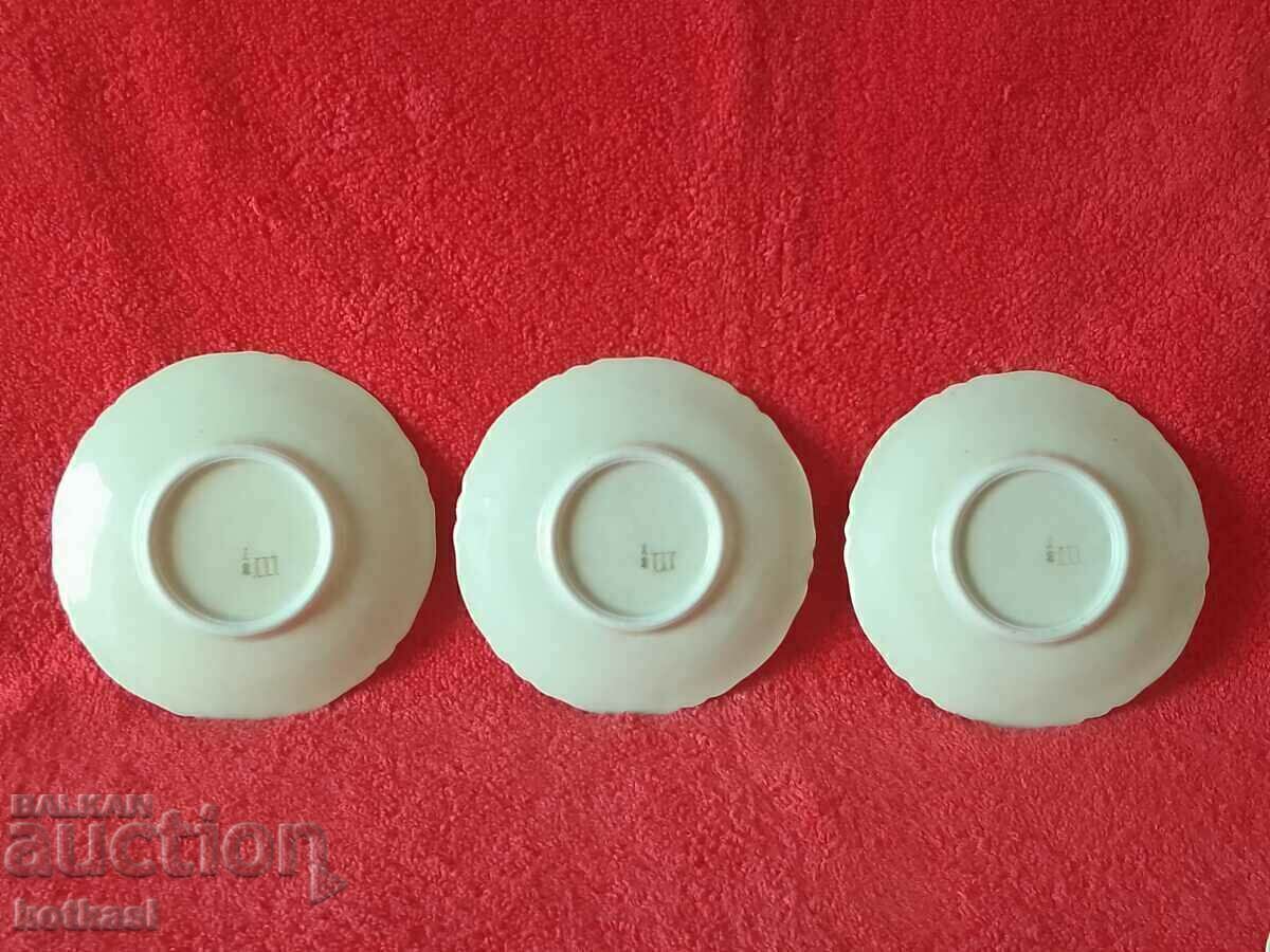 Three Old Double Moka Sets for Coffee Cups and Saucers, Bareuther - 5