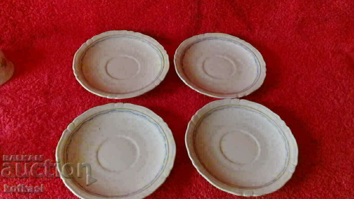 Star Porcelain 3 pcs Mocha cups saucers Germany marked - 5 Star Porcelain 3 pcs Mocha cups saucers Germany marked - 5