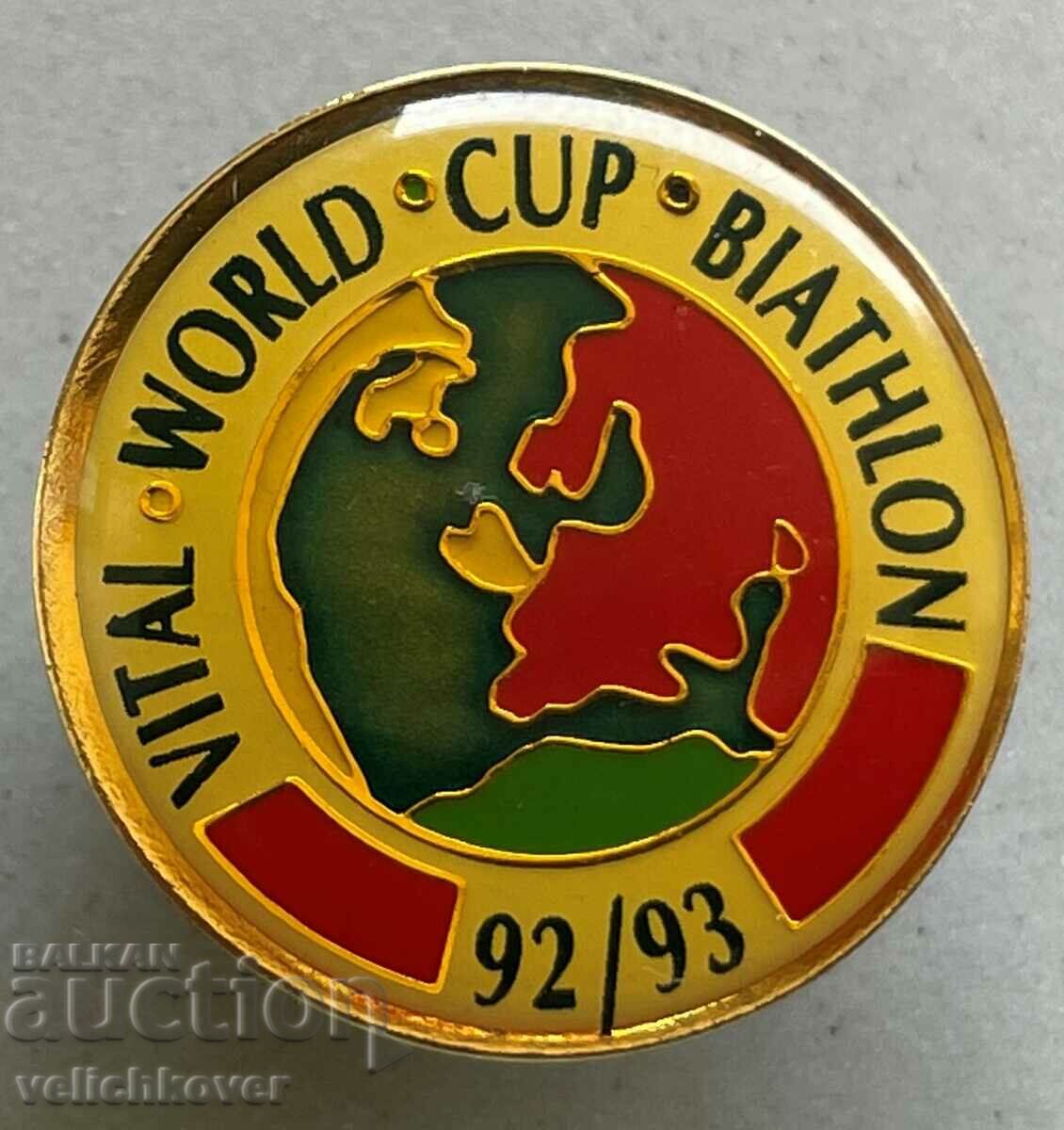 32627 Η Φινλανδία υπογράφει Παγκόσμιο Κύπελλο Δίαθλου 1992-1993.