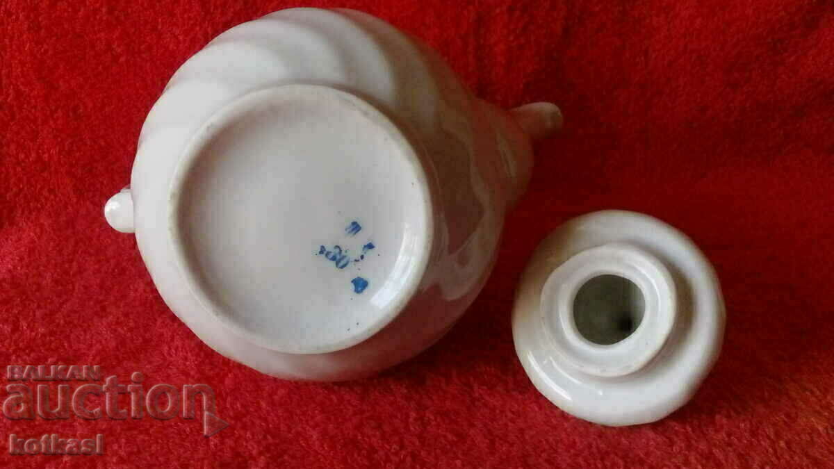 Old social porcelain jug marked with gold edging - 5 Old social porcelain jug marked with gold edging - 5