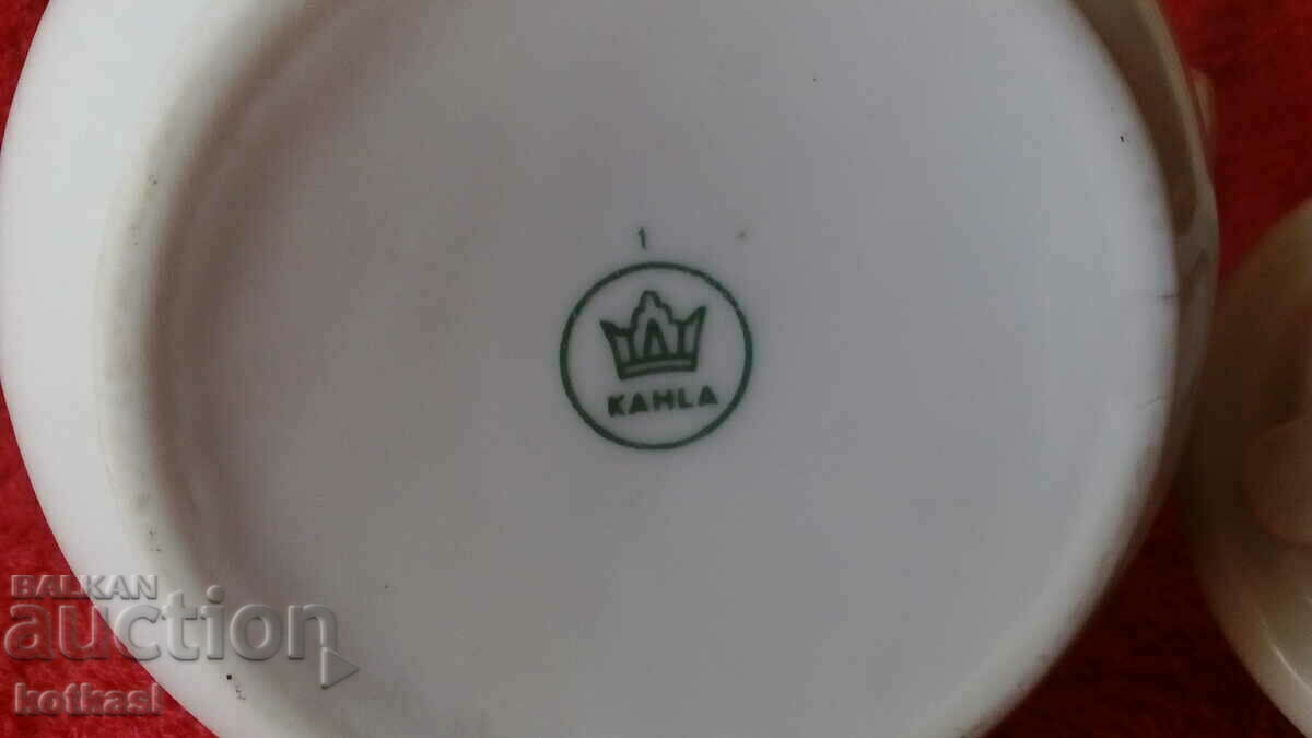 Old social porcelain jug Germany GDR Kahla KAHLA - 6 Old social porcelain jug Germany GDR Kahla KAHLA - 6