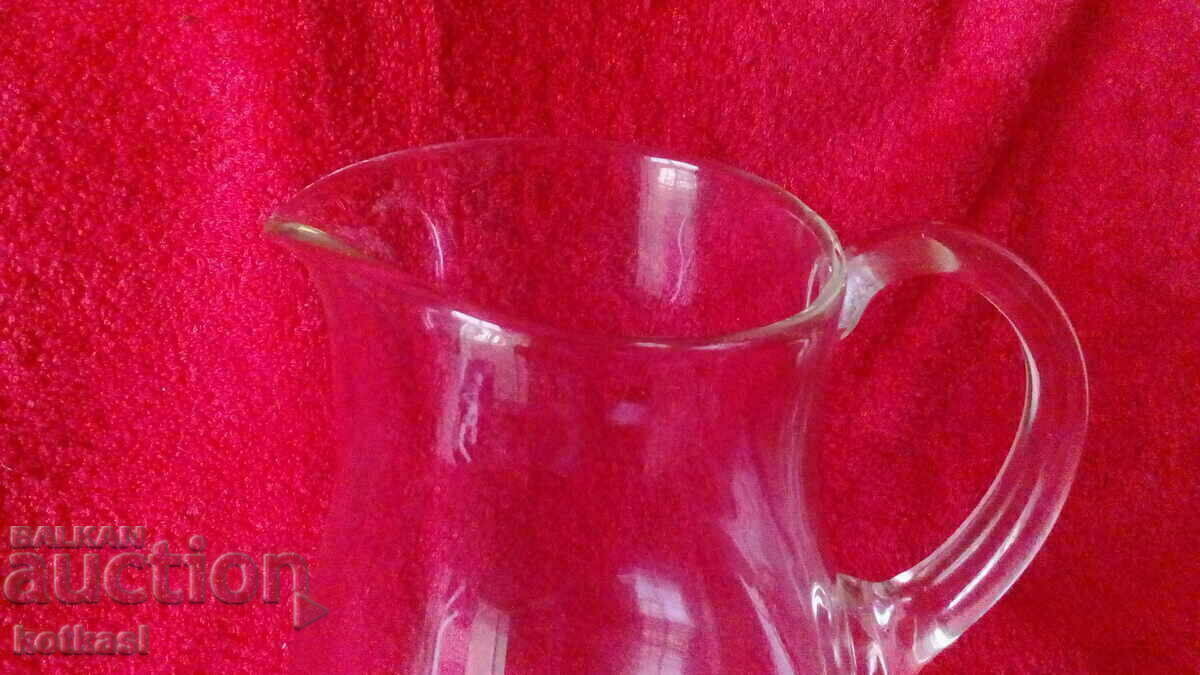 Auction Old glass Large Kettle for Wine and / or Water Auction Old glass Large Kettle for Wine and / or Water