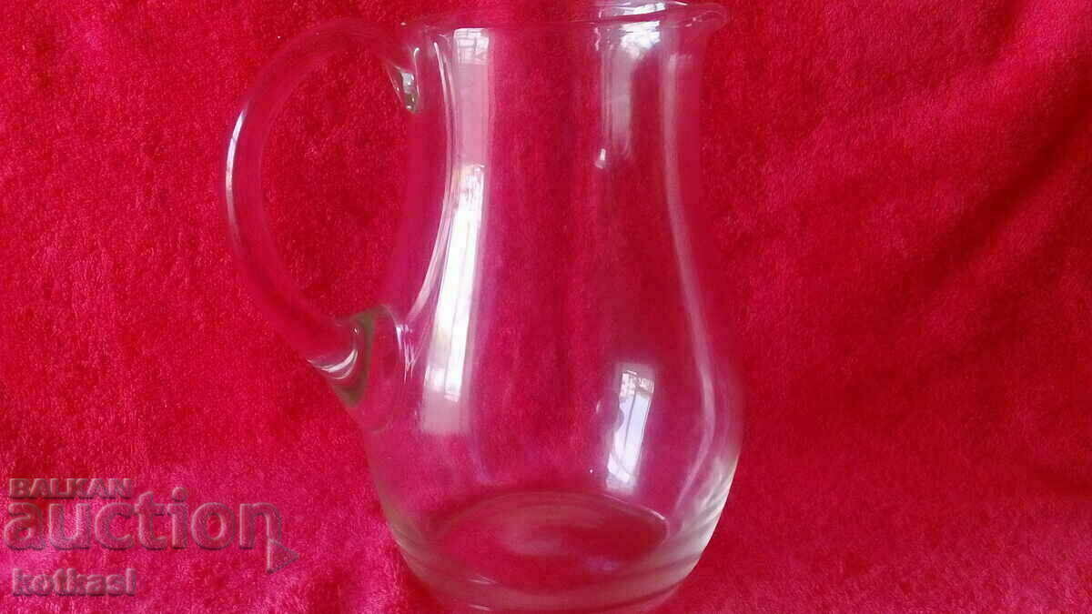 Delivery of Old glass Large Kettle for Wine and / or Water Delivery of Old glass Large Kettle for Wine and / or Water