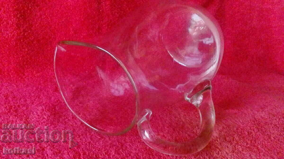 Old glass Large Kettle for Wine and / or Water - 6 Old glass Large Kettle for Wine and / or Water - 6