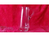 Old glass jug for Water and / or Wine