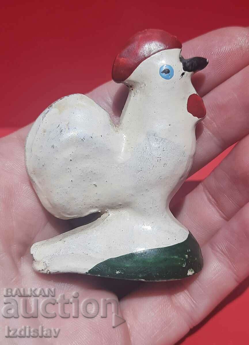 Auction  Old ceramic Ucarina rooster