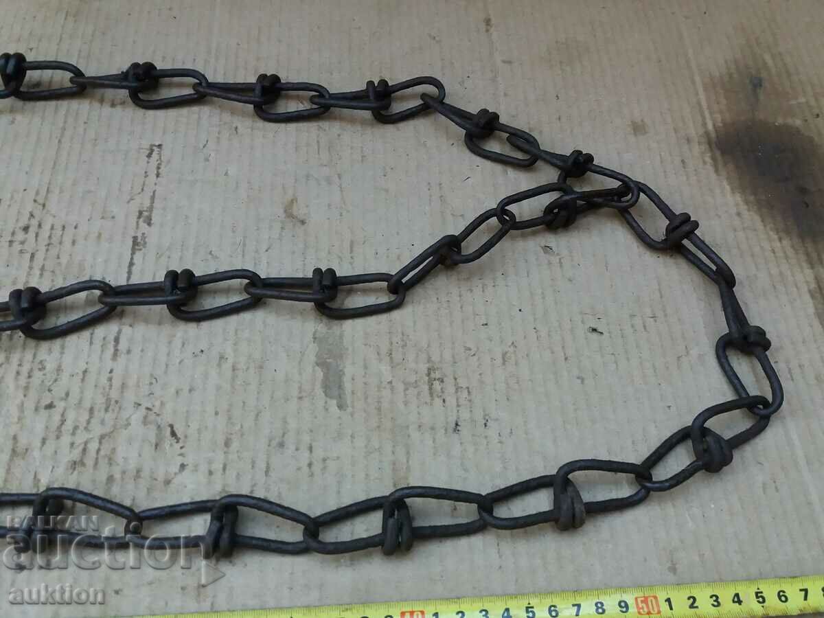 FORGED LEAD, BRIDLE, ANIMAL REVIVAL CHAIN, SHACK - 6 FORGED LEAD, BRIDLE, ANIMAL REVIVAL CHAIN, SHACK - 6