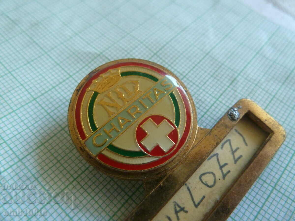Badge - NLD Charitas Red Cross Italy with price 7.00 BGN | € 3.58 Badge - NLD Charitas Red Cross Italy with price 7.00 BGN | € 3.58