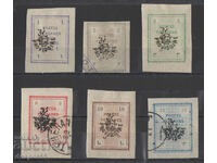 1906. Иран. Пощенски марки за Тебриз. Неизползвана надп.