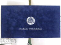RS(38) ГДР Сет 24 х 5 Марки 1969-90 със сертификати UNC Rare