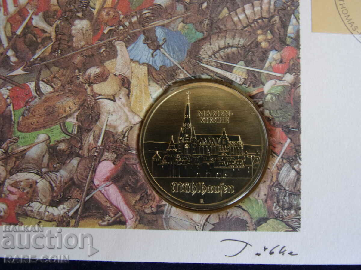 Licitație RS(38) GDR NUMISBRIEF 5 Timbre 1989 UNC Rare