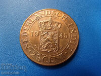 RS(38) Netherlands Indies 2½ Cents 1945 Rare