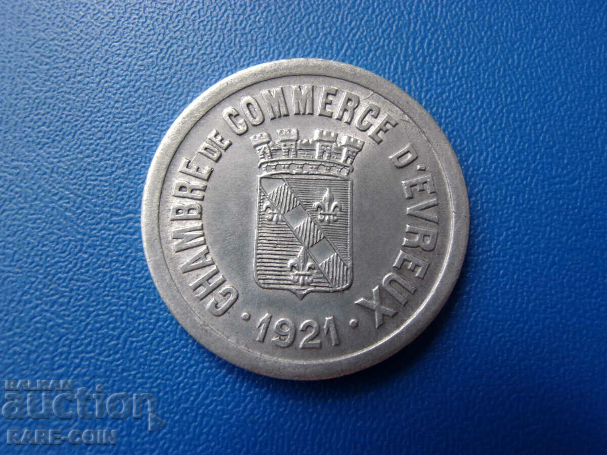 RS(38) Thevenyon 25 Centime 1921 Rar cu preț € 12.78 | 25.00 BGN