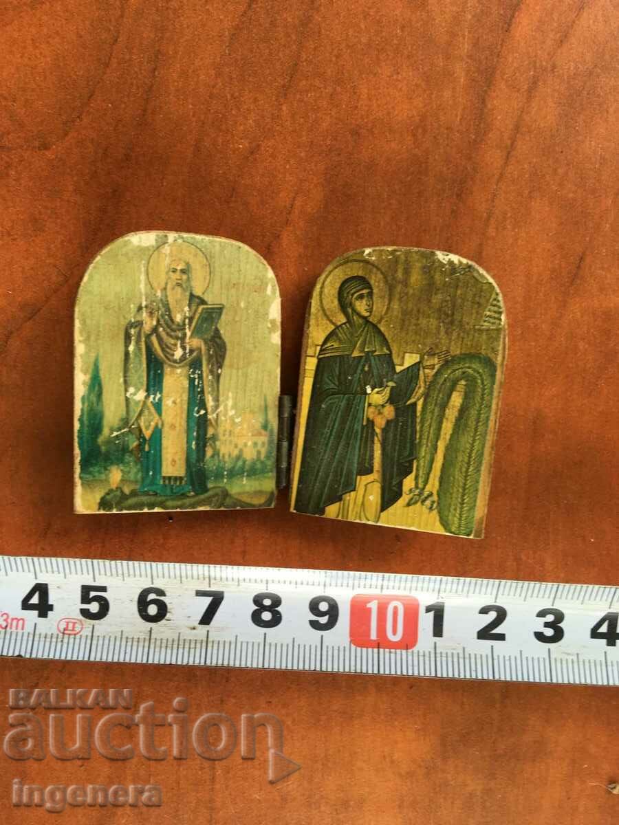 Delivery of ICON DIPTYCH WOOD CARVING MINI Delivery of ICON DIPTYCH WOOD CARVING MINI