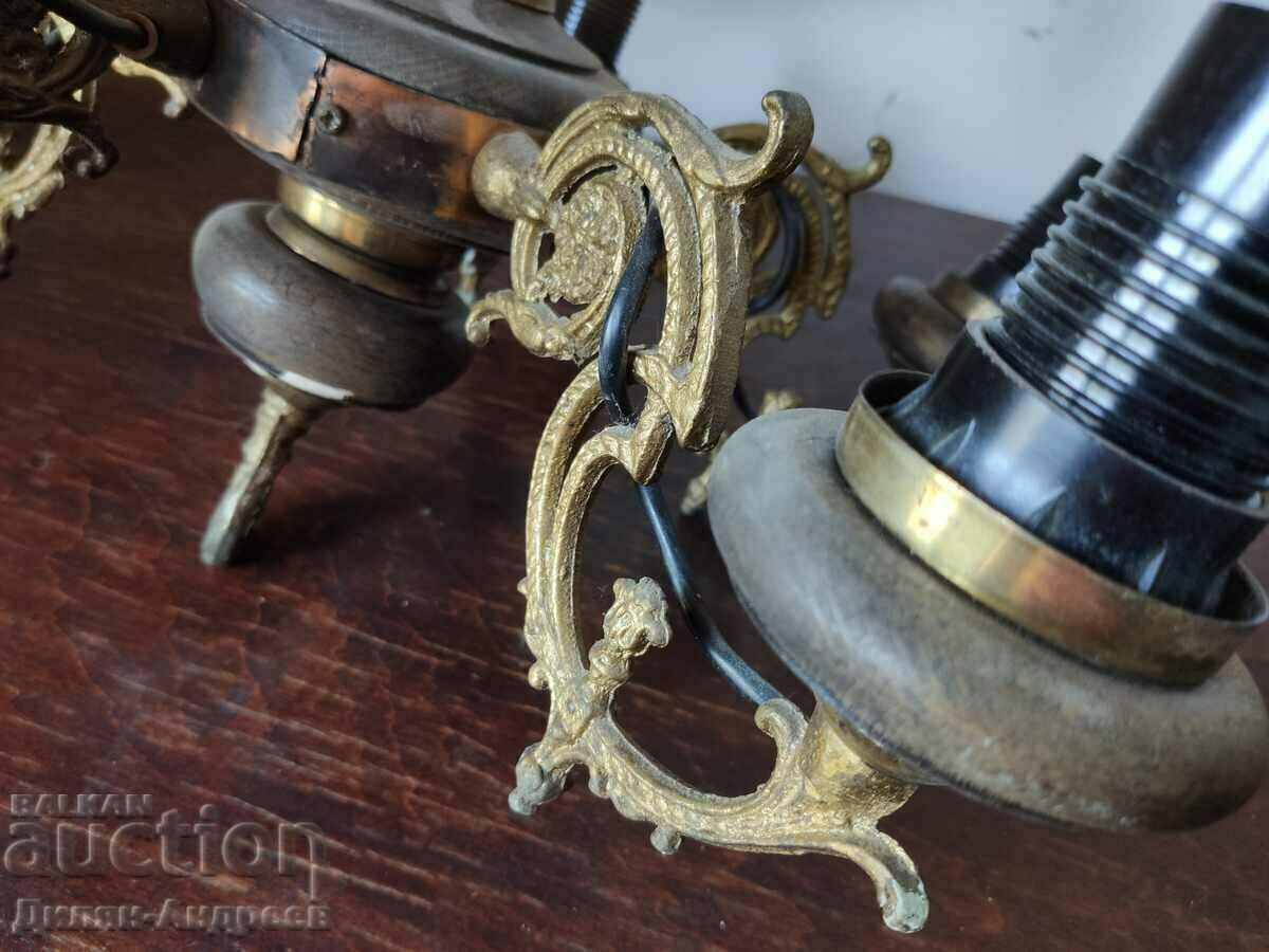 Antique chandelier from the 20th century - 5