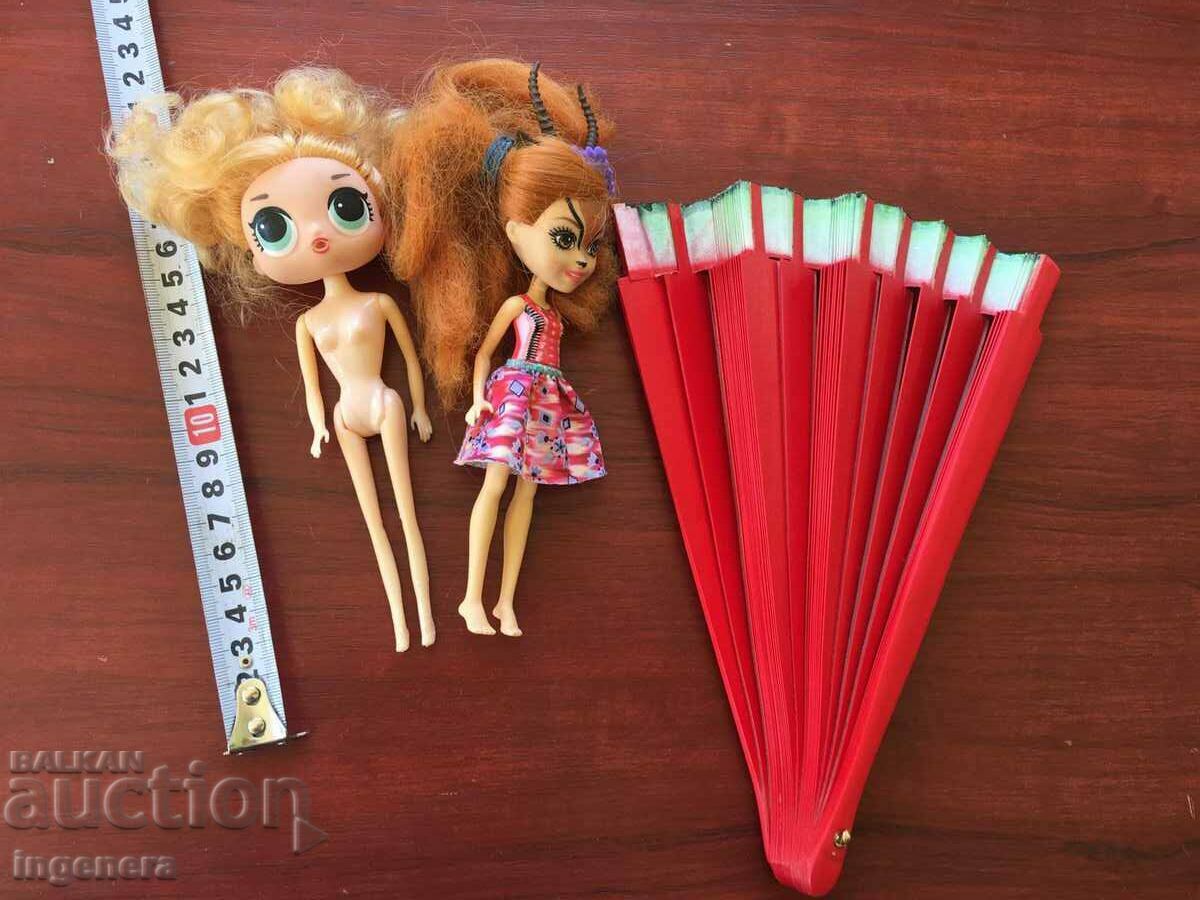 LOT OF CHILDREN'S TOYS AND FIGURES DOLLS PROPELLER