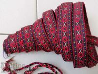 Old hand-woven belt early twentieth century, costume