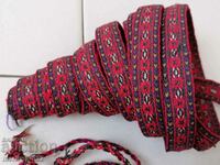 Old hand-woven belt early 20th century, costume