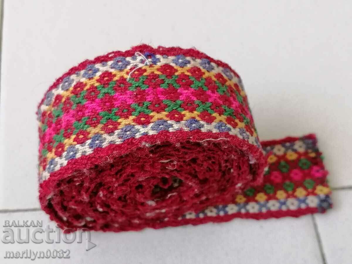 Auction Old hand-woven belt early 20th century, costume Auction Old hand-woven belt early 20th century, costume