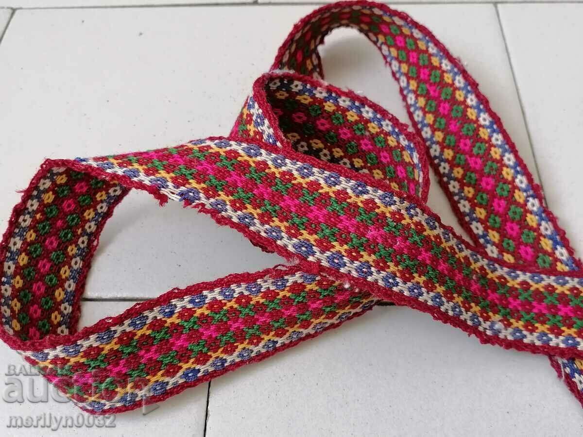 Old hand-woven belt early 20th century, costume - 7 Old hand-woven belt early 20th century, costume - 7