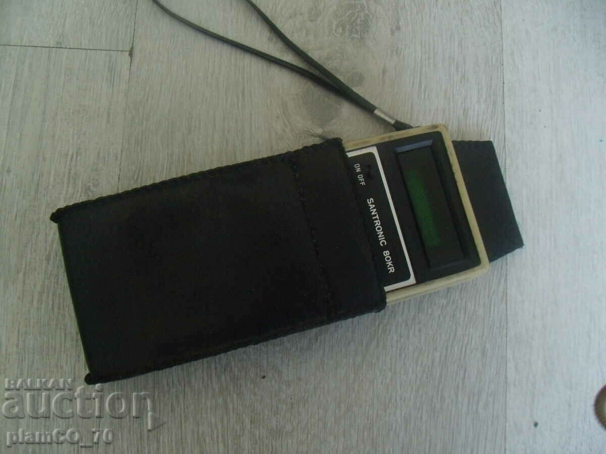 #*6368 old calculator - Santron - 7