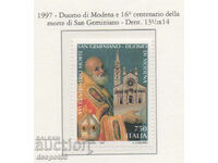 1997. Italia. 1600 de ani de la moartea Sf. Geminiano.