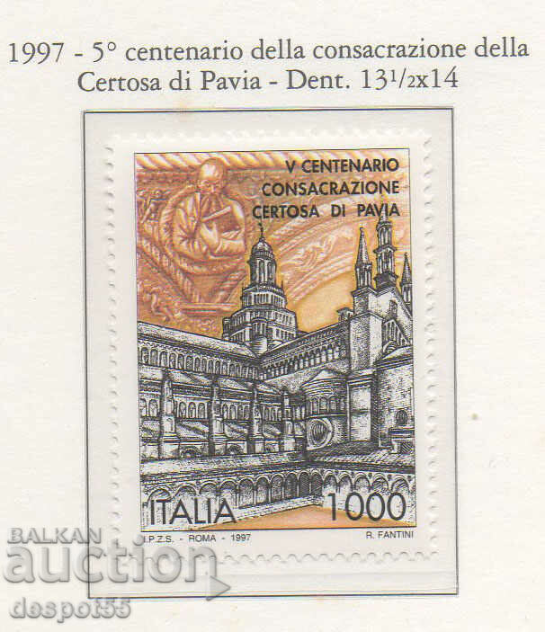 1997. Italia. 500 de ani de la sfințirea bisericii Certosa.