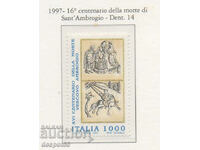 1997. Италия. 1600-годишнината от смъртта на Св. Амброджо.