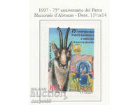 1997. Italia. 75-a aniversare a Parcului Național Abruzzo.