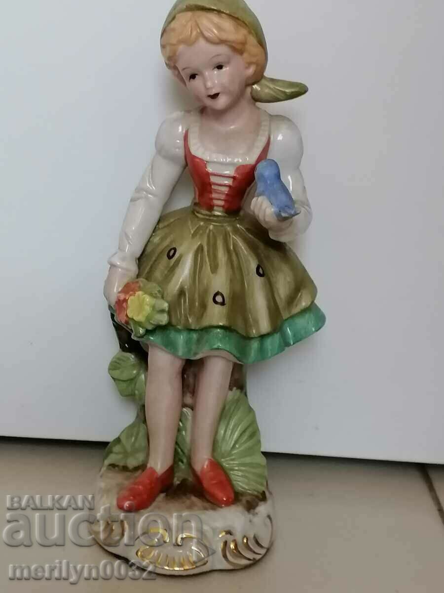 Porcelain figure, plastic, statuette, porcelain Porcelain figure, plastic, statuette, porcelain
