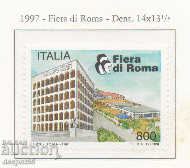 1997. Italy. Roman fair.