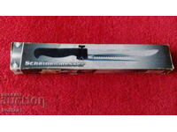 Old massive kitchen knife New unused