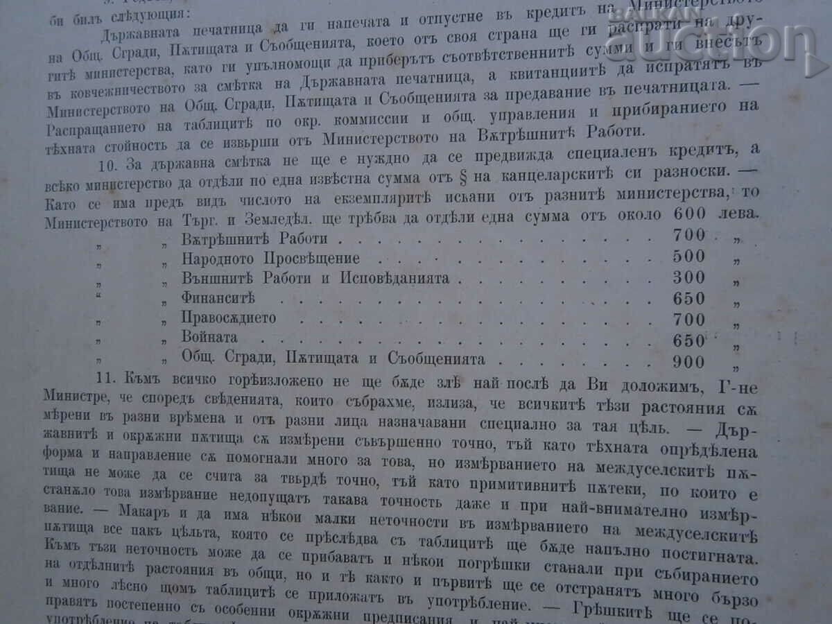 1895 STORY Ministry of Roads with price 165.00 BGN | € 84.36 1895 STORY Ministry of Roads with price 165.00 BGN | € 84.36