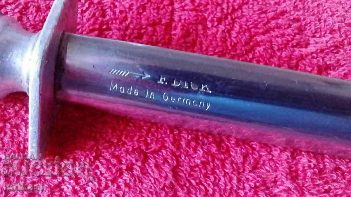 Old flat Massat Sharpener Knife Germany F.DICK - 5 Old flat Massat Sharpener Knife Germany F.DICK - 5