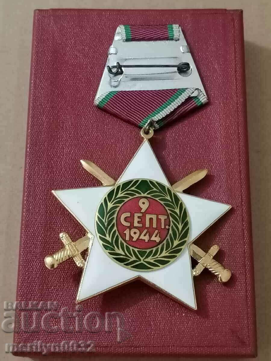 Order of the Ninth of September 1944, 1st degree with box - 7 Order of the Ninth of September 1944, 1st degree with box - 7