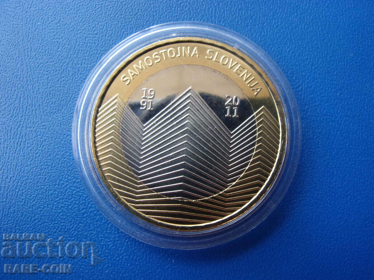 RS(40) Σλοβενία 3 Euro 2011 UNC