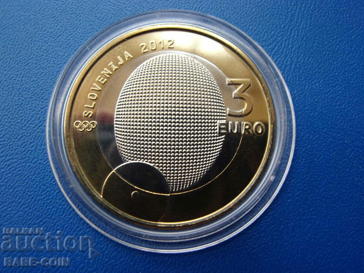 RS(40) Slovenia Olimpic 3 Euro 2012 UNC cu preț € 7.67 | 15.00 BGN