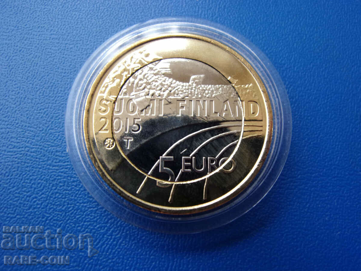 RS(40) Finlanda Olimpic 5 Euro 2015 UNC cu preț € 10.23 | 20.01 BGN