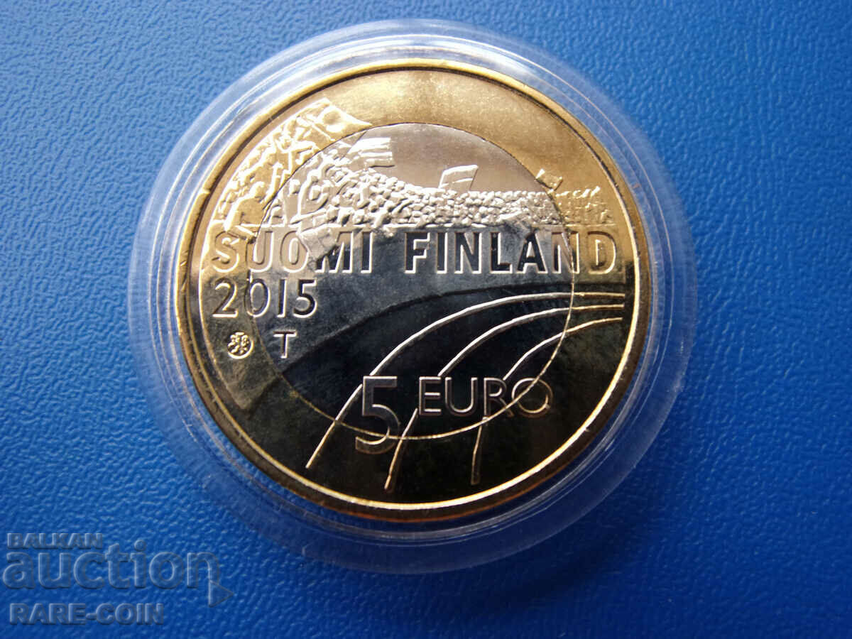RS(40) Finlanda Olimpic 5 Euro 2015 UNC cu preț € 10.23 | 20.01 BGN
