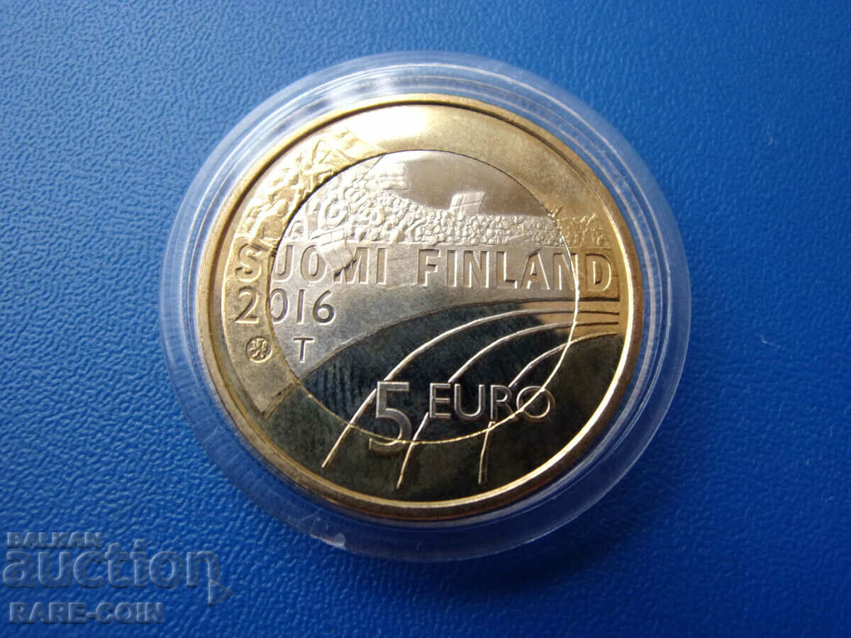 RS(40) Finlanda Olimpic 5 Euro 2016 UNC cu preț € 10.23 | 20.01 BGN