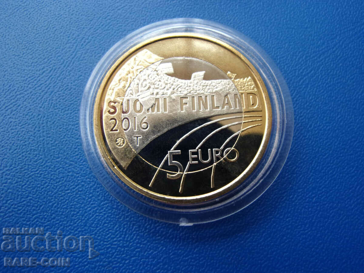 RS(40) Finlanda Olimpic 5 Euro 2016 UNC cu preț € 10.23 | 20.01 BGN