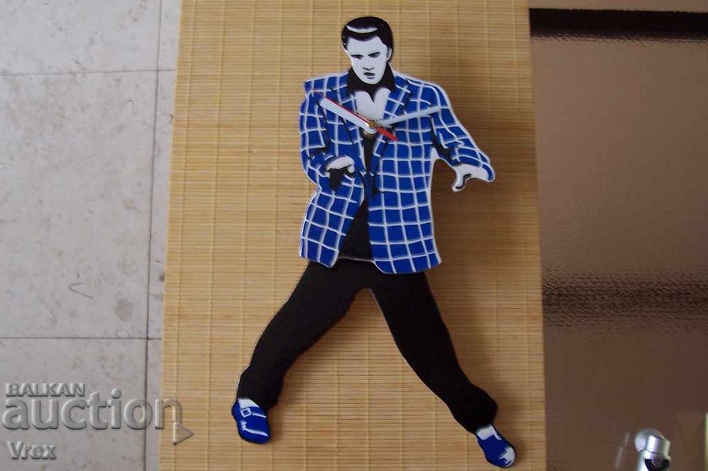 Ρολόι τοίχου Elvis Presley - Συλλεκτική