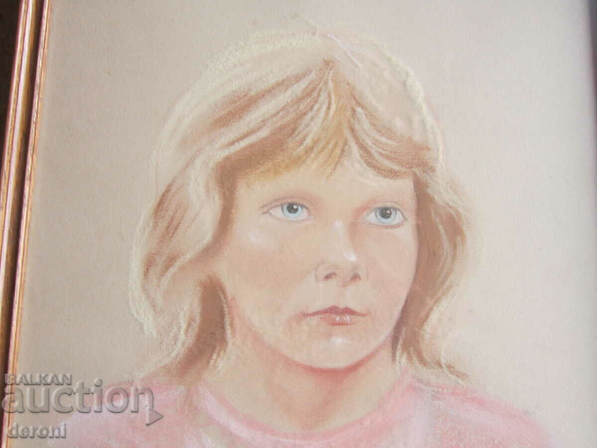 Delivery of Pastel picture signed Delivery of Pastel picture signed