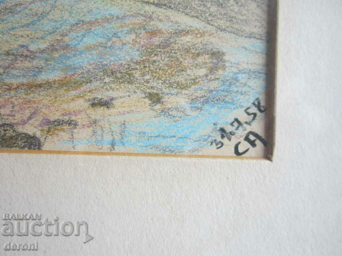 Παράδοση Ζωγραφική γραφική υπογραφή 1958