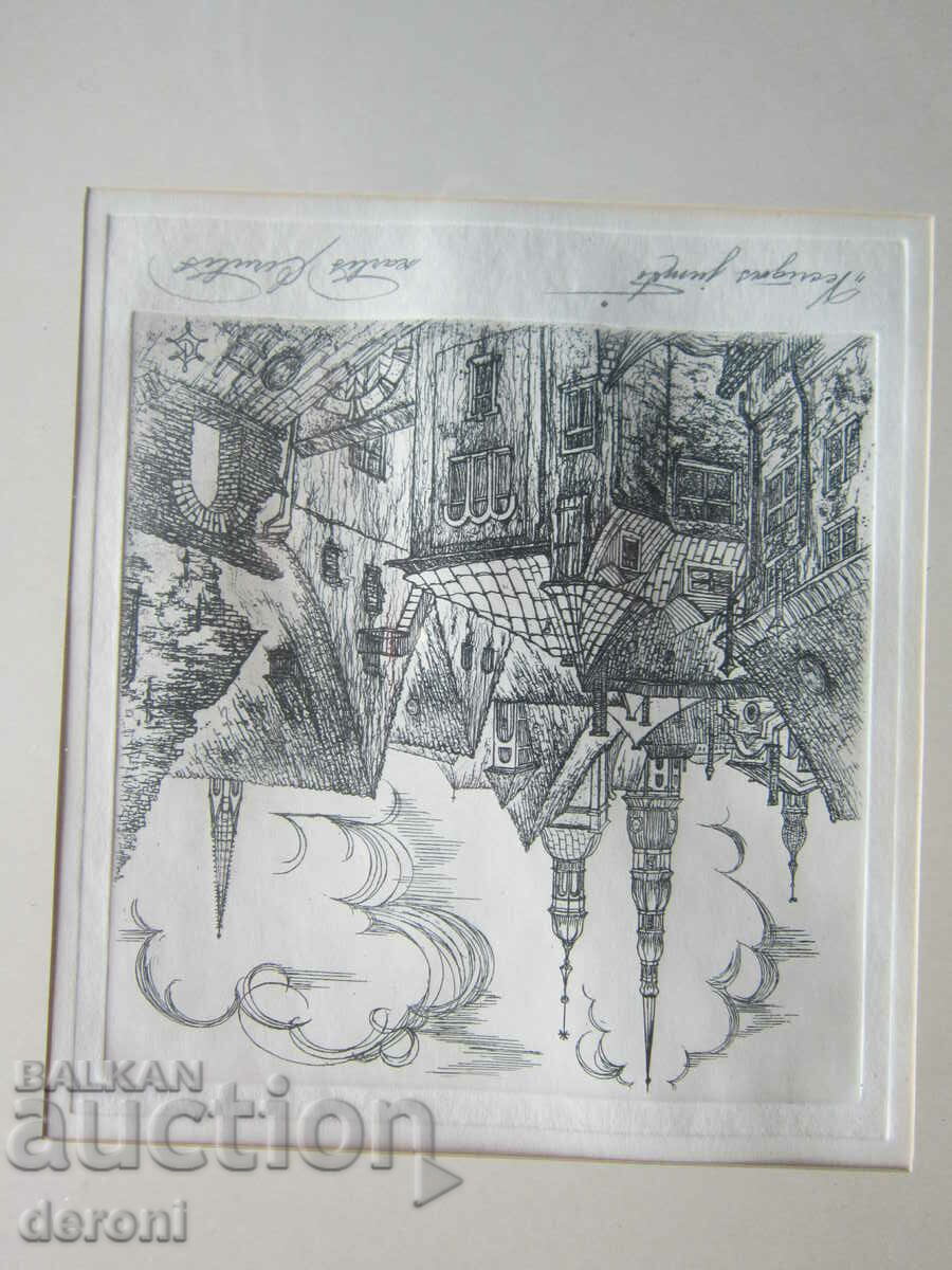 Παράδοση Χαρακτική εικόνα με υπογραφή 3 Παράδοση Χαρακτική εικόνα με υπογραφή 3