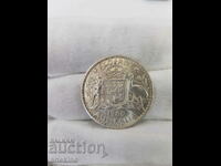 Рядка сребърна монета FLORIN Австралия-Англия 1960 Гланцова