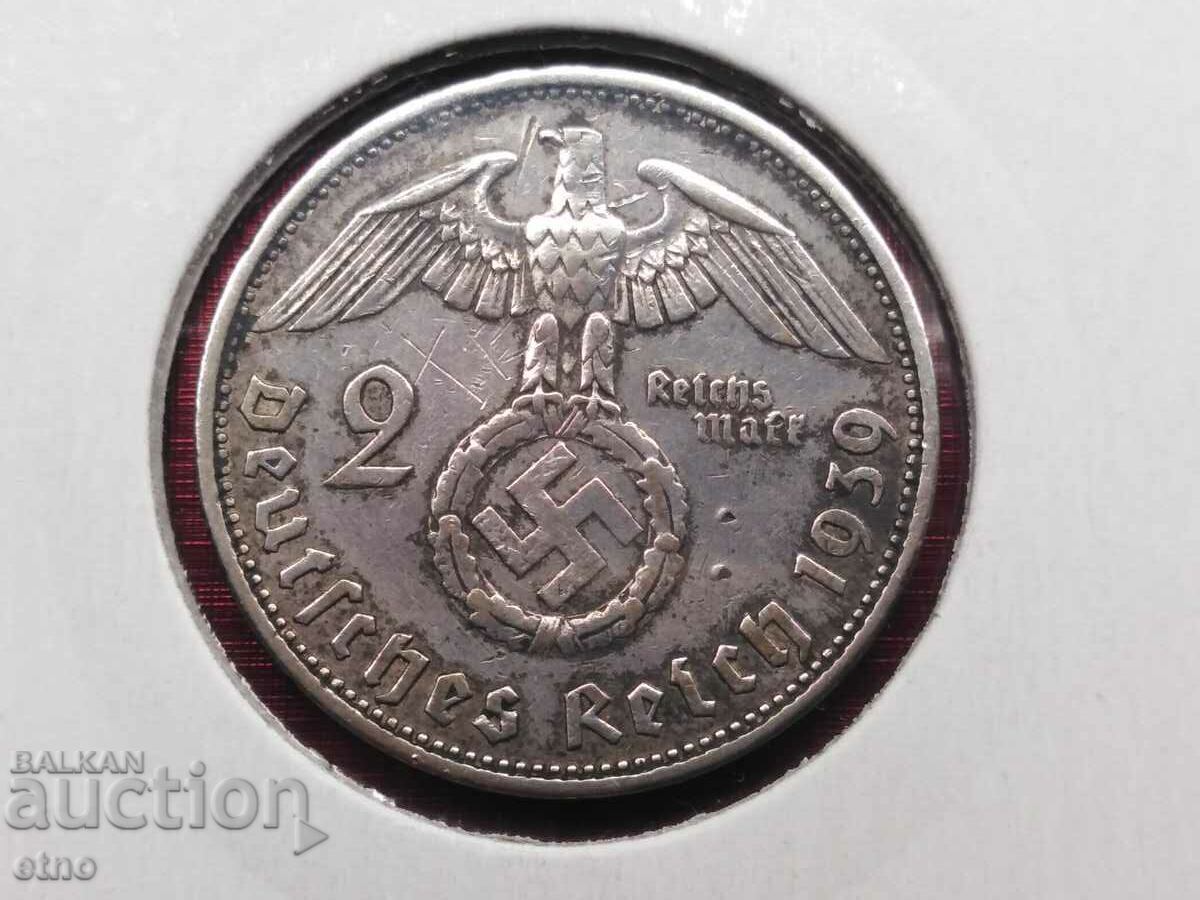 ΓΕΡΜΑΝΙΑ 2 ΣΗΜΑΝΤΕΣ 1939 Α, ΑΣΗΜΙ, ΝΟΜΙΣΜΑΤΑ, ΝΟΜΙΣΜΑΤΑ ΓΕΡΜΑΝΙΑ 2 ΣΗΜΑΝΤΕΣ 1939 Α, ΑΣΗΜΙ, ΝΟΜΙΣΜΑΤΑ, ΝΟΜΙΣΜΑΤΑ