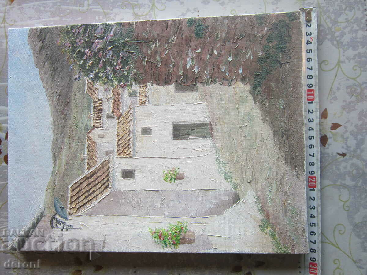 Oil painting on canvas signed with price 70.00 BGN | € 35.79 Oil painting on canvas signed with price 70.00 BGN | € 35.79